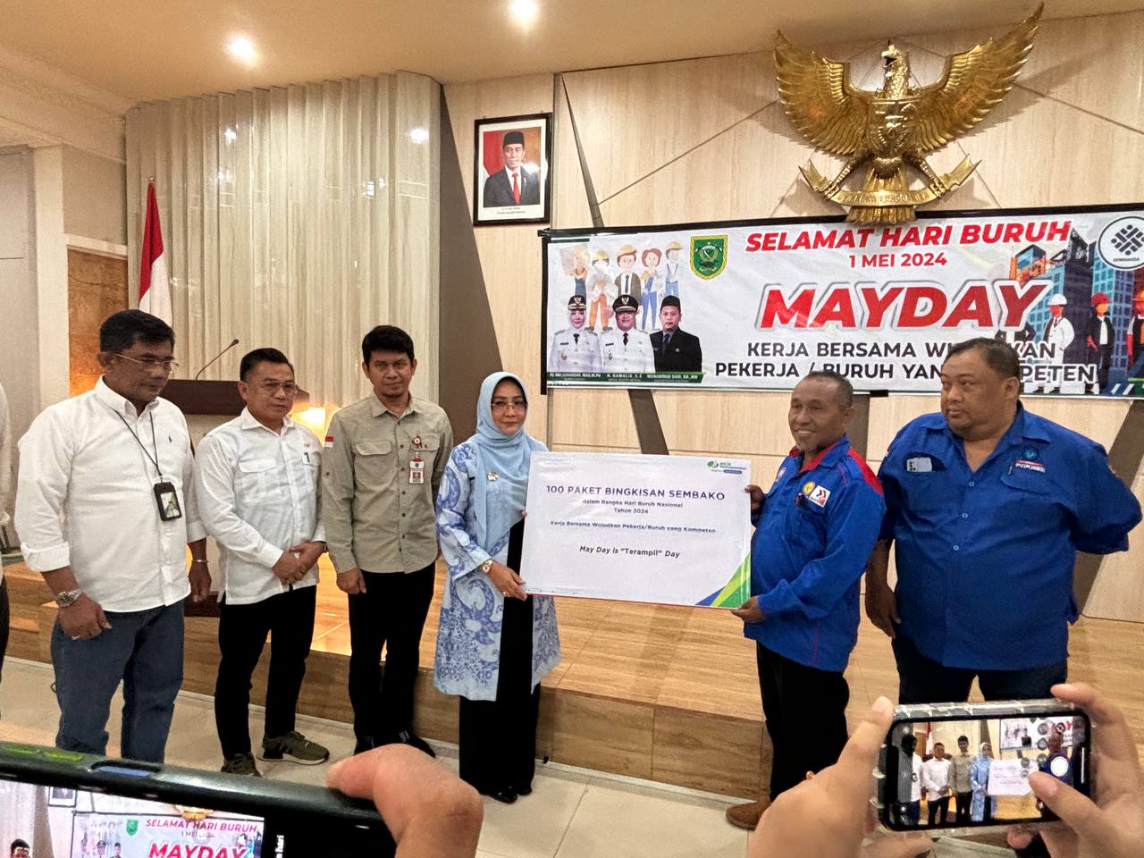 Peringatan Hari Buruh 2024, Bupati Berau Minta Jalin Sinergisitas dan Komunikasi yang Baik