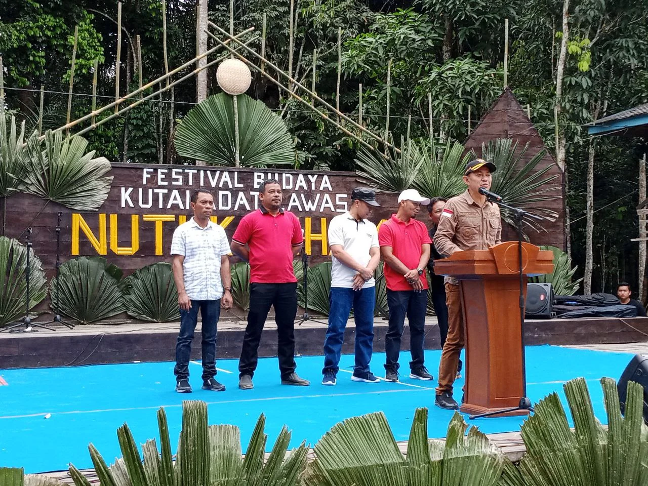 Camat Zulkifli Minta Masyarakat Kedang Ipil Pertahankan Adat Budaya