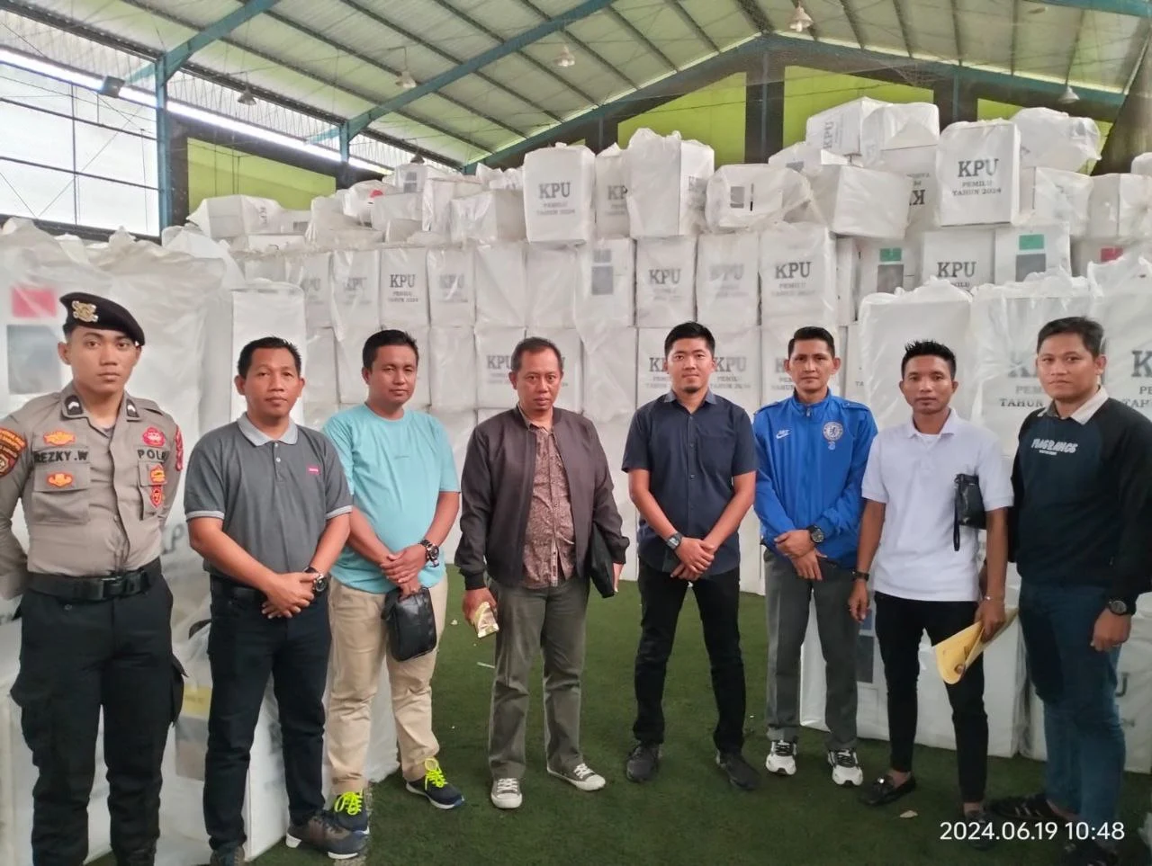 Kotak Suara Dipantau CCTV, KPU Kukar Siap Lakukan Penghitungan Suara Ulang