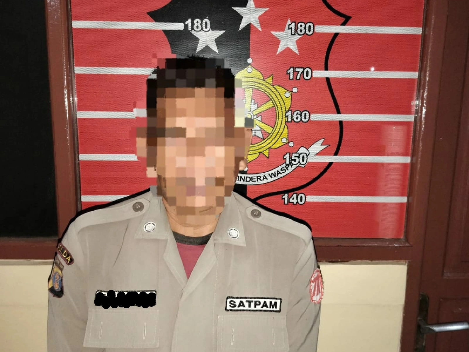 Satpam Ini Dibekuk Gara-Gara Simpan 14 Bungkus Sabu-Sabu