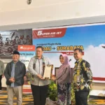 Super Air Jet Mendarat Perdana di Berau, Bupati Optimis Tingkatkan Wisata dan Ekonomi Daerah