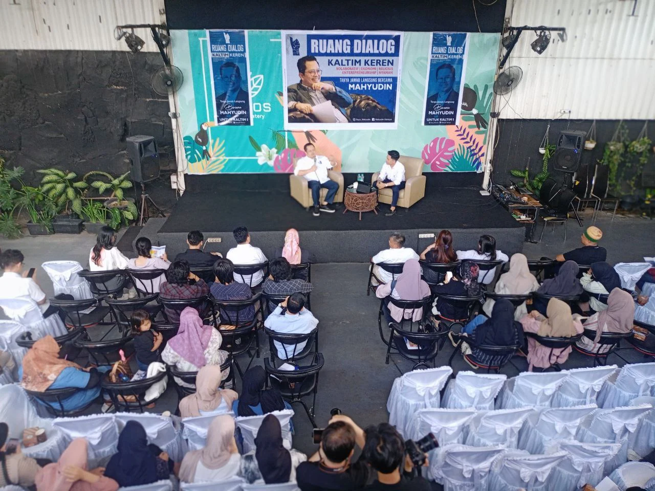 Visi Kaltim Keren Mahyudin Dikupas Bersama Gen Z di Cafe Bagios