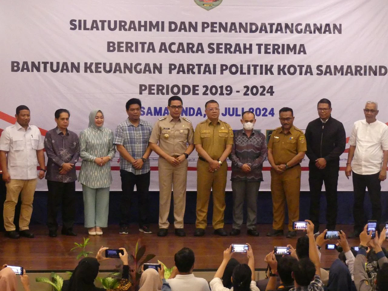 10 Parpol di Samarinda Mendapat Bantuan Keuangan Senilai Rp 1,39 Miliar