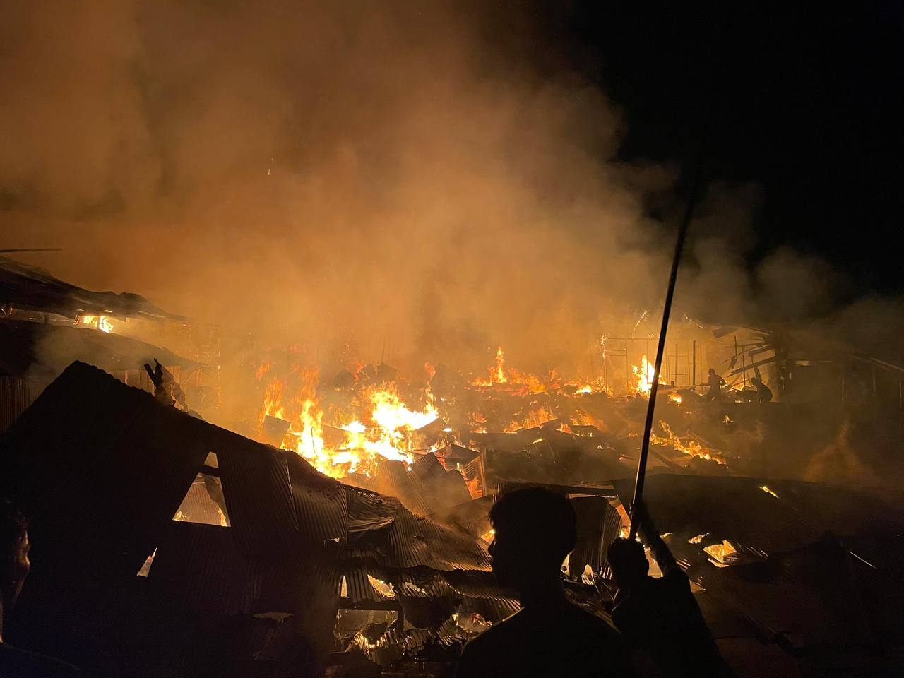 Puluhan Rumah Terbakar di Teluk Bayur, Bersumber dari Kayu Bakar