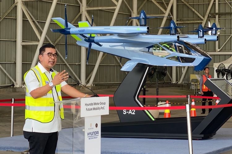 Uji Terbang Sky Taxi Hyundai dan KARI Berhasil di IKN
