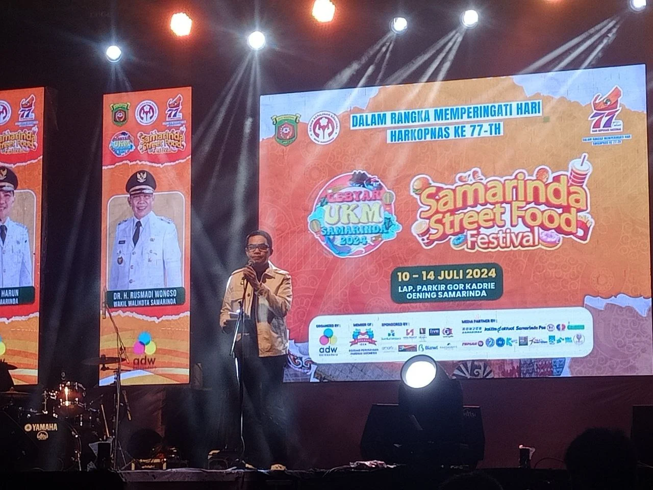 Gebyar UKM dan Samarinda Street Food Festival Resmi Dibuka, Andi Harun: Samarinda Jadi Episentrum
