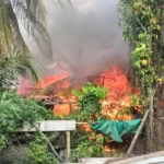 Satu Rumah Terbakar di Teluk Bayur
