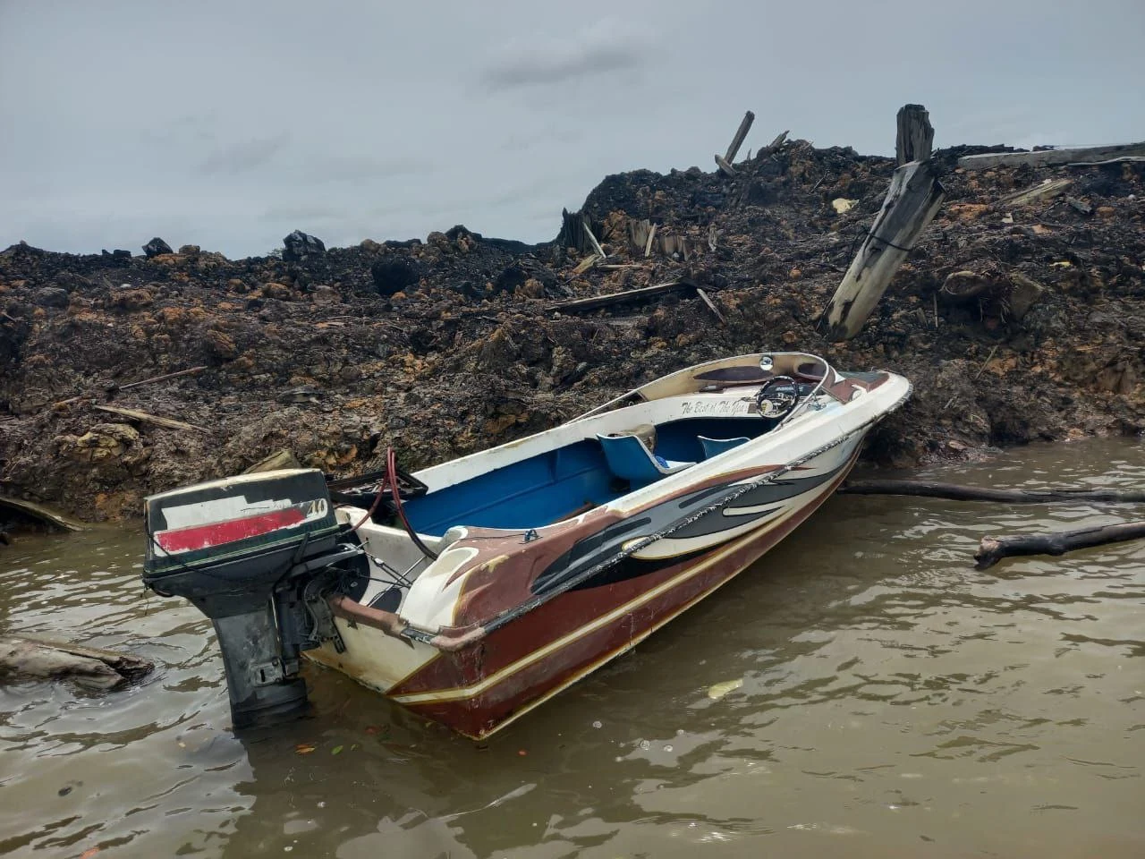 Speed Boat Berputar-putar Tanpa Awak, Motoris Diduga Hilang di Laut