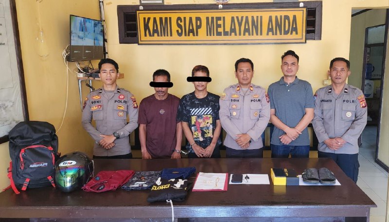 Beraksi Sendirian, Dua Pria Ini Ditangkap Usai Menggarong di Belasan TKP