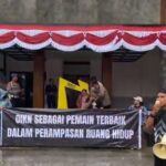 Jelang HUT ke-79 RI di Kota Nusantara, JATAM Kaltim Berdemo di Depan Kantor OIKN