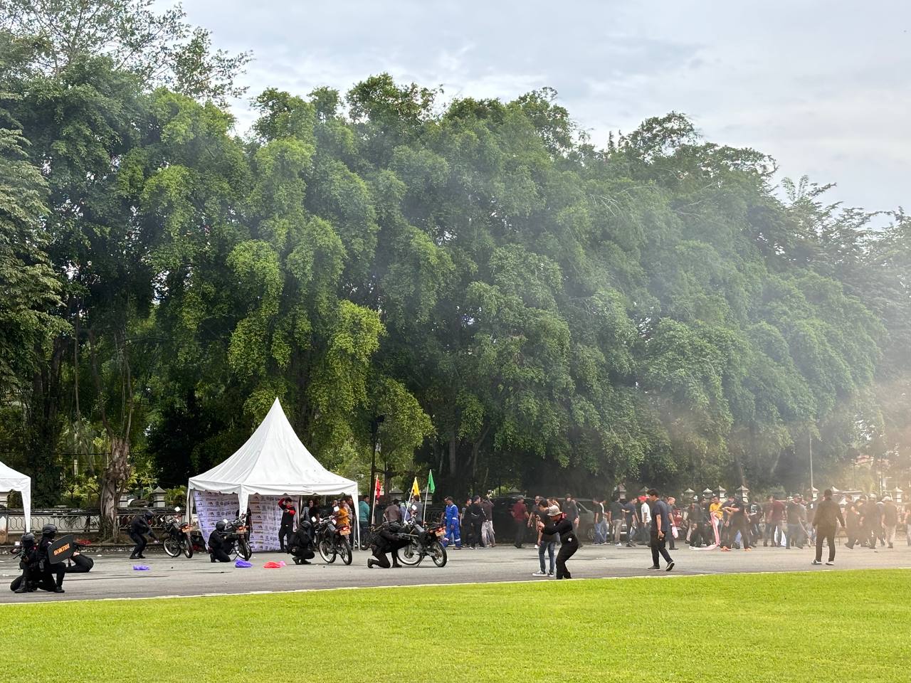Polres Berau Gelar Simulasi Pengamanan Pilkada 2024, Siapkan 420 Personel
