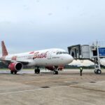 Batik Air Rute Yogyakarta-Berau Mendarat Perdana di Bandara Kalimarau 
