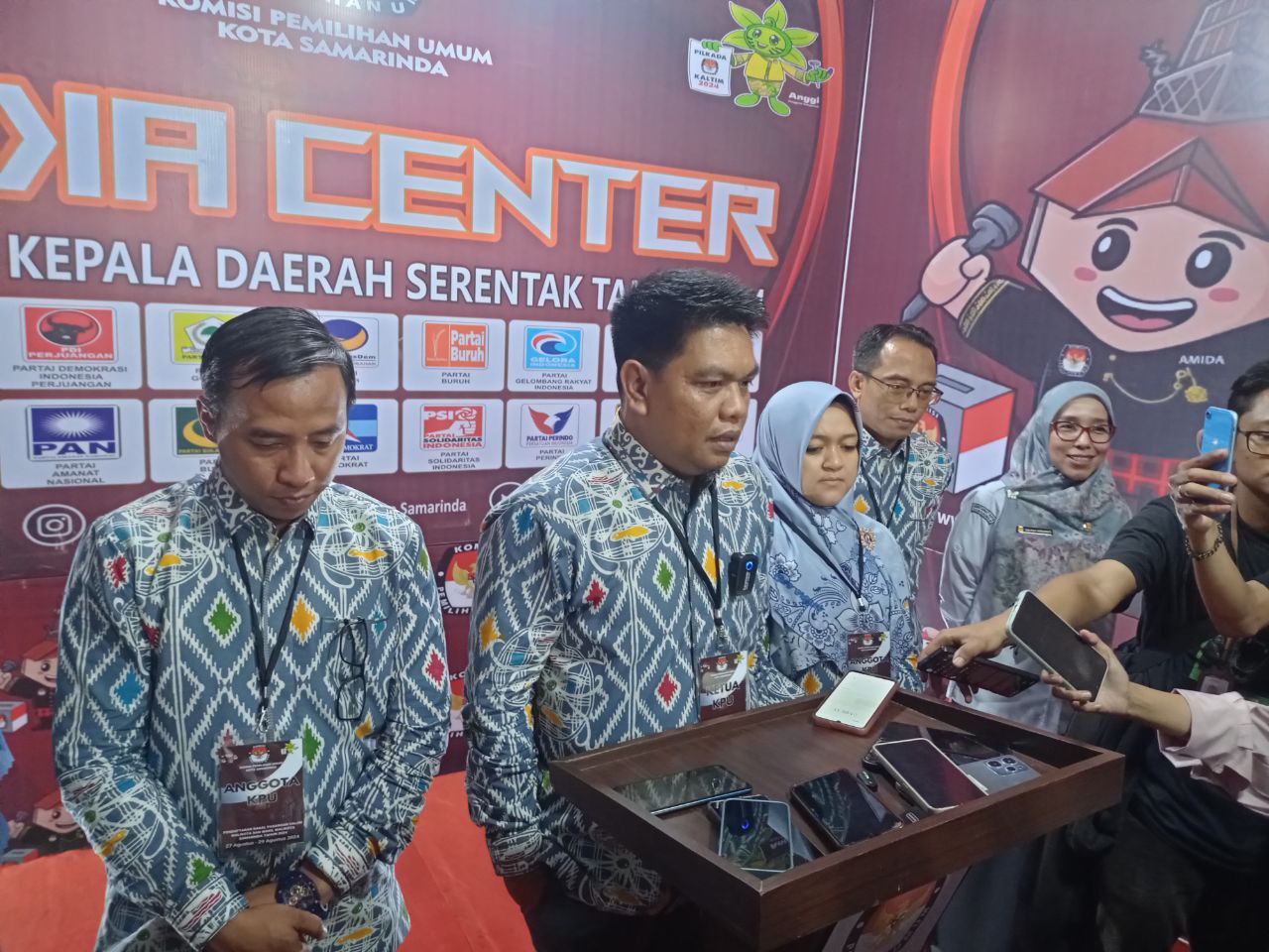 Baru Terima Pendaftaran Andi Harun-Saefuddin, KPU Samarinda Menanti hingga Pukul 23.59 WITA