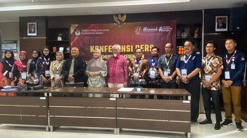 Dua Bakal Pasangan Calon Pilkada Berau Periksa Kesehatan di RSUD Kanujoso Balikpapan