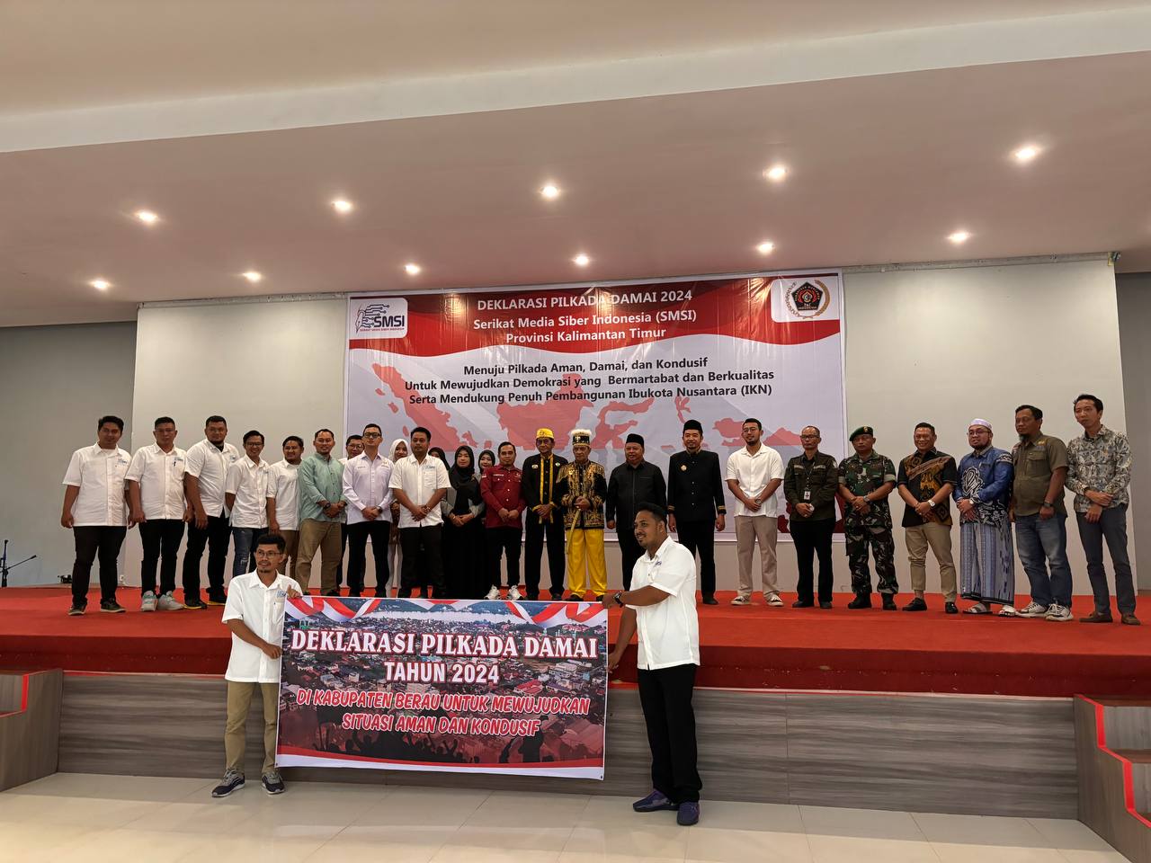 SMSI Berau Gelar Deklarasi Pilkada Damai