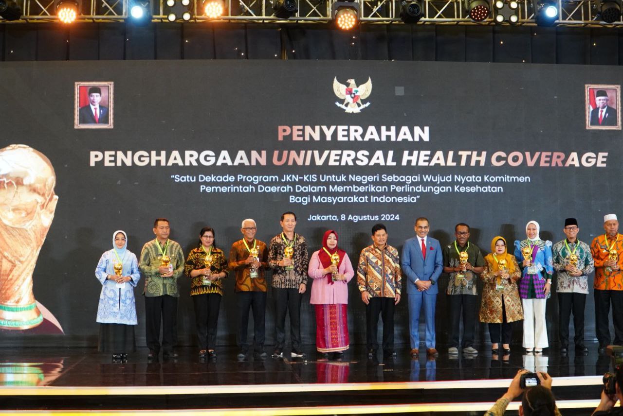 Berau Kembali Raih Penghargaan Universal Health Coverage Award 2024