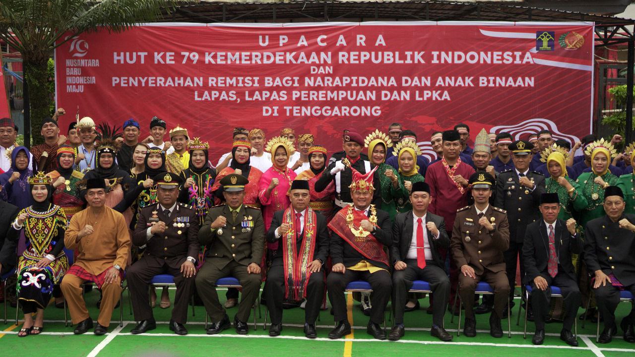 1.349 Warga Binaan Dapat Remisi Hari Kemerdekaan