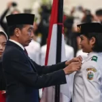 Presiden Jokowi Kukuhkan 76 Pelajar sebagai Anggota Paskibraka 2024 di Ibu Kota Nusantara