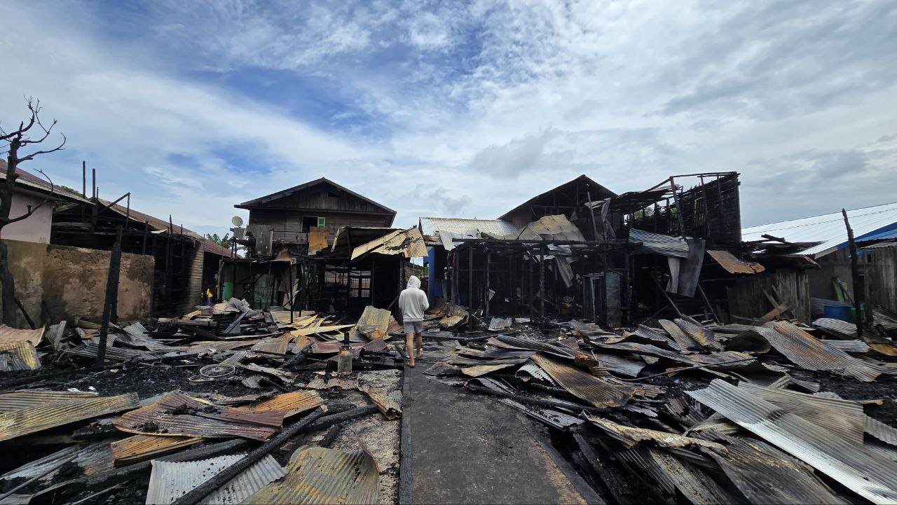 Mahasiswa Baru Fisipol Unikarta Jadi Korban Kebakaran, Baru Dua Kali Masuk Kuliah