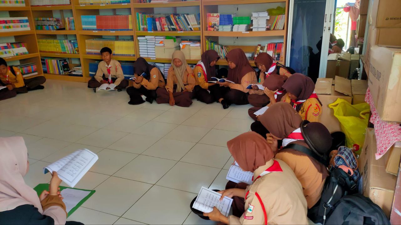 Program Mengaji Metode Tilawati Sudah Berjalan Dua Tahun di SMPN 8 Tenggarong