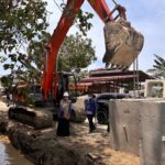 Bupati Tinjau Proyek Rumah Sakit, Drainase hingga Gapura