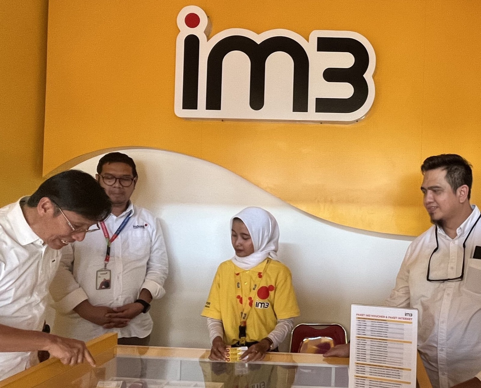 Indosat Hadirkan Mitra IM3 dan 3Kiosk untuk Pelanggan di wilayah IKN