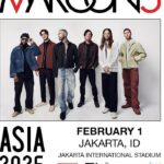 Maroon 5 Akan Mengguncang Jakarta di Februari 2025, Berikut Daftar Harga Konsernya