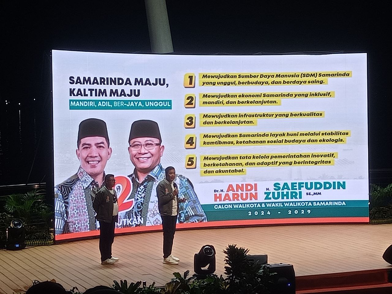 Ini Lima Misi Andi Harun-Saefuddin Bangun Samarinda