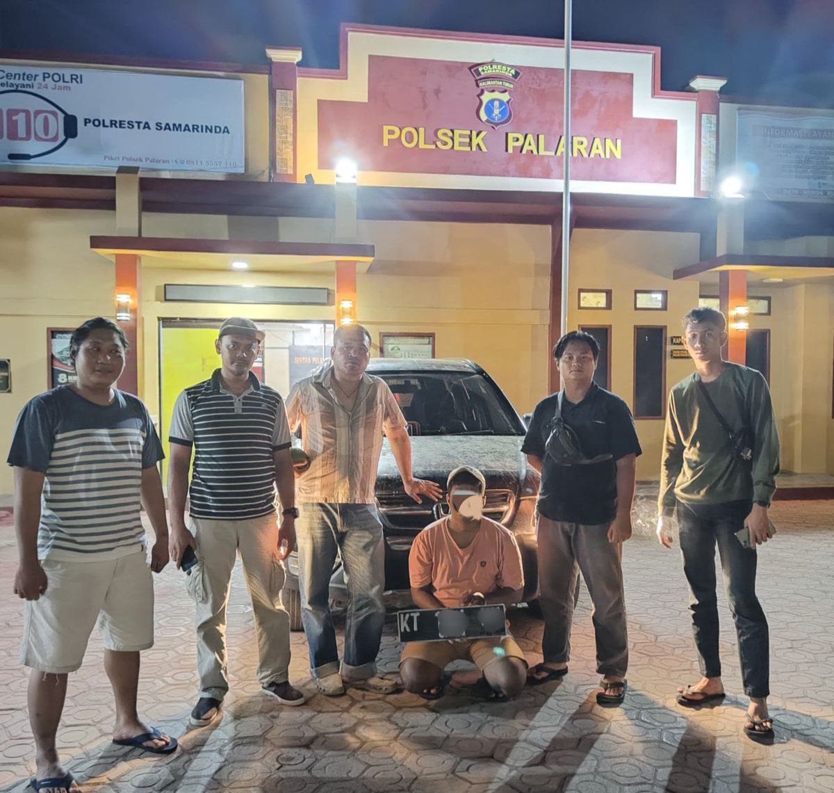 Pemuda Asal Marangkayu Curi Mobil Honda CRV Milik Warga Palaran