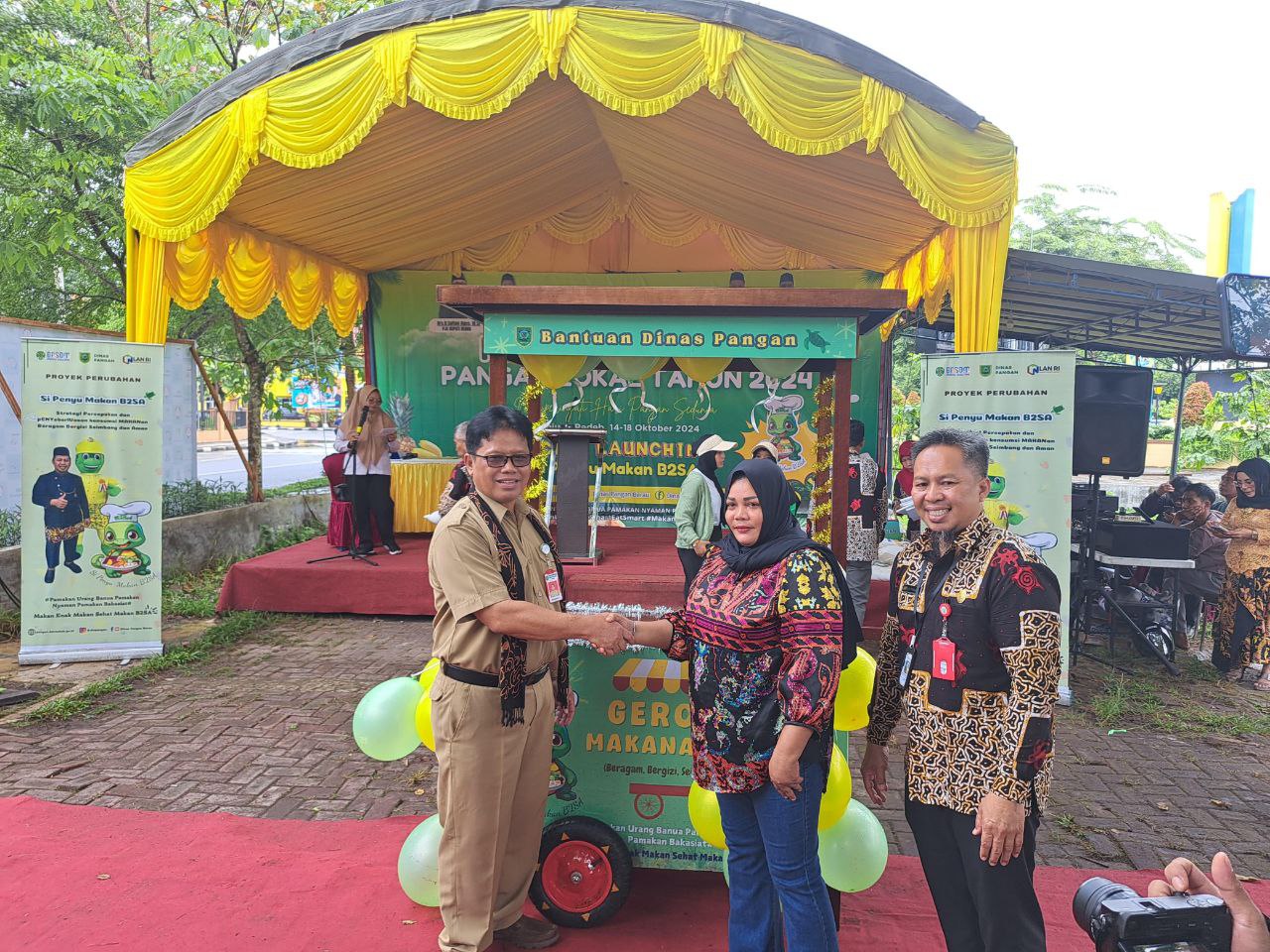 Si Penyu Makan B2SA, Proyek Perubahan Dinas Pangan Berau