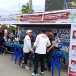 PPK Tenggarong Gelar Sosialisasi Pilkada Manfaatkan Momen Car Free Day
