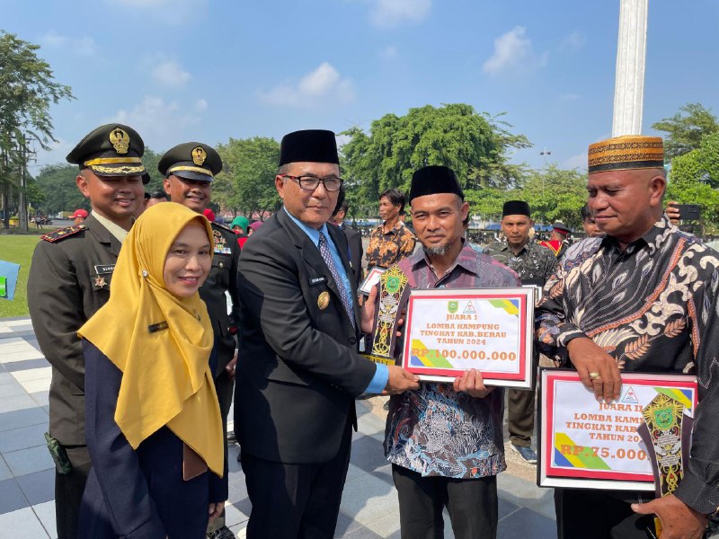 Kampung Kayu Indah Juara 1 Lomba Kampung Tingkat Kabupaten Berau 2024