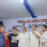 Pasangan ARMY Deklarasikan Kemenangan di Pilkada Kutim 2024