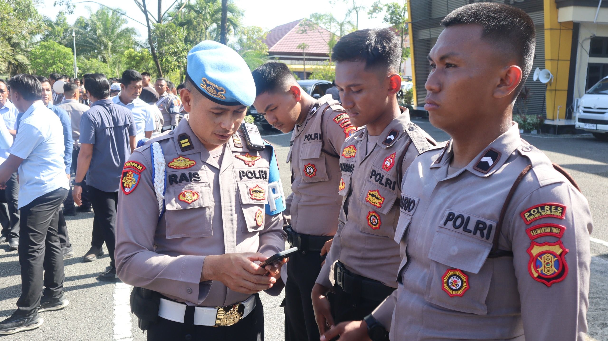 Bidpropam Polda Kaltim Periksa Handphone Personel Polres PPU demi Tegakkan Etika Polri
