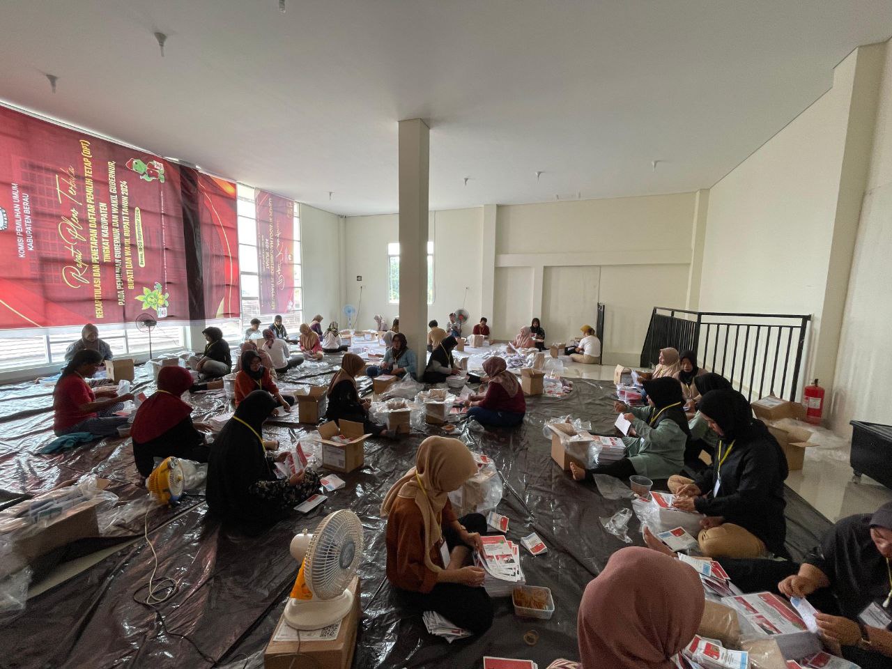 KPU Berau Hanya Temukan Lima Lembar Surat Suara yang Rusak