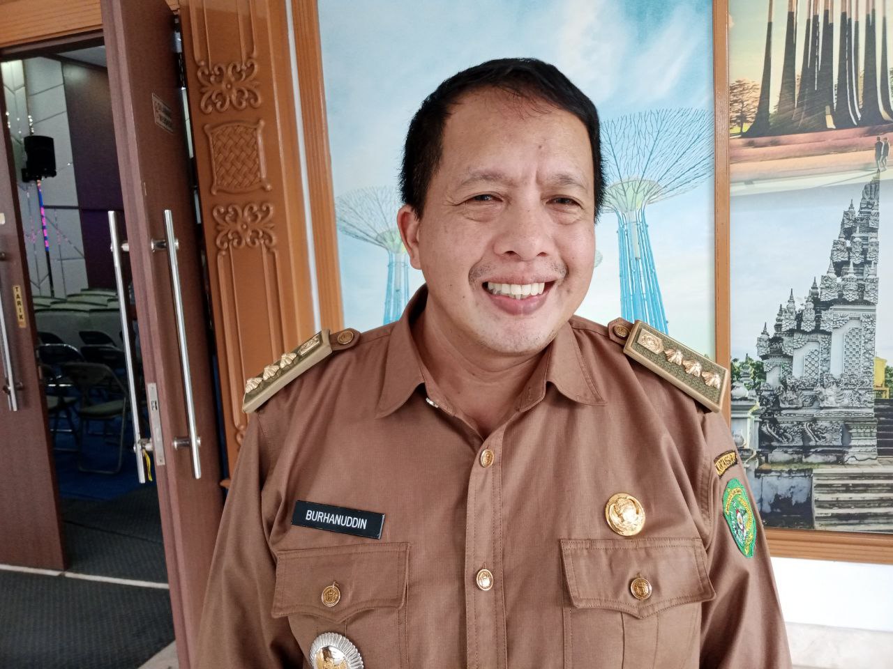 Proyek Kantor Camat Samboja Barat Diharapkan Selesai Bulan Depan