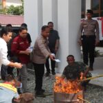 KPU PPU Musnahkan Surat Suara Rusak