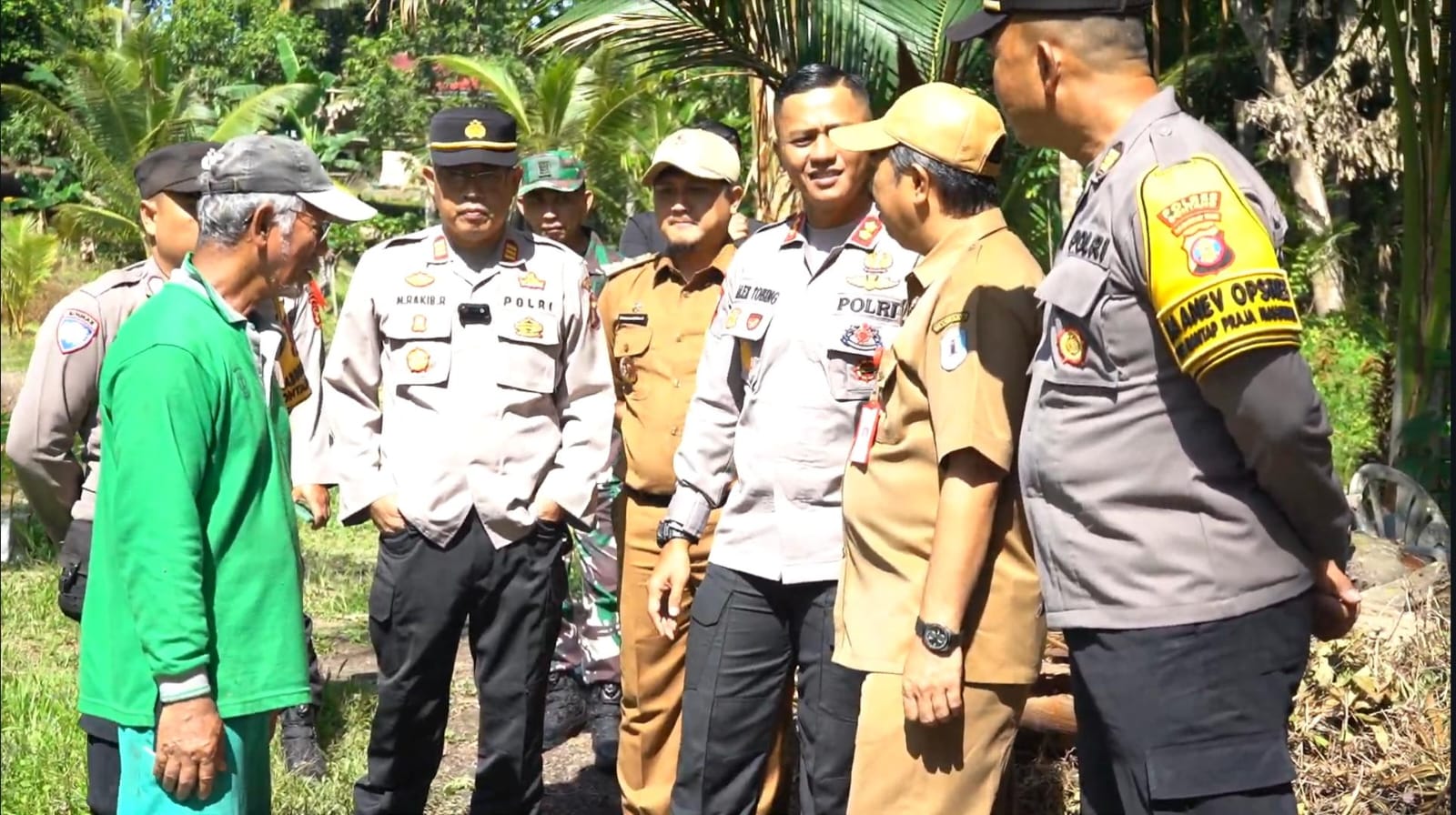 Kapolres Bontang Kunjungi Kolam Budi Daya Ikan di Bontang Lestari