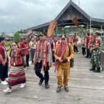 Rurant Adat dan Deklarasi Damai di Kutai Barat, Masyarakat Siap Sukseskan Pilkada 2024