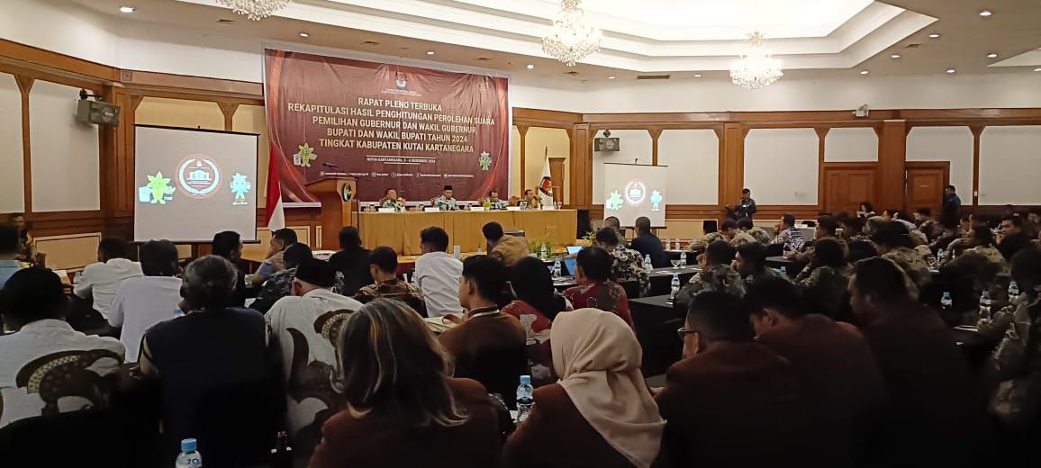 KPU Kukar Gelar Rekapitulasi Suara Pilkada 2024