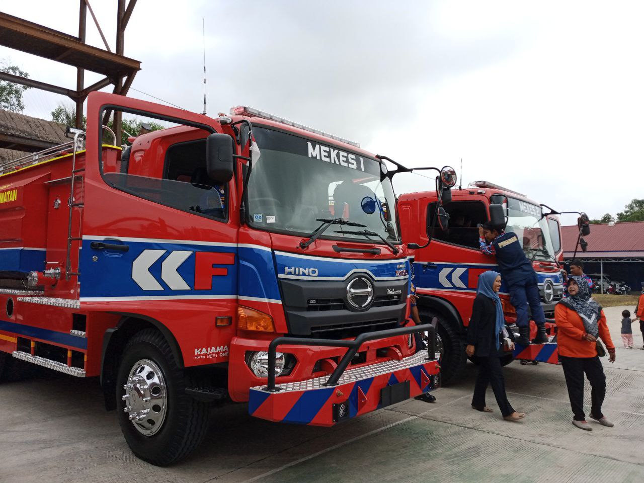 Jumlah Armada Mobil Pemadam Kebakaran Cukup, Disdamkarmatan Sangat Terbantu Kehadiran Relawan