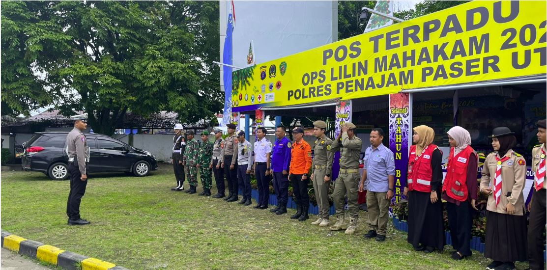 Operasi Lilin Mahakam 2024: Polres PPU Bersama Instansi Terkait Pastikan Keamanan Natal dan Tahun Baru