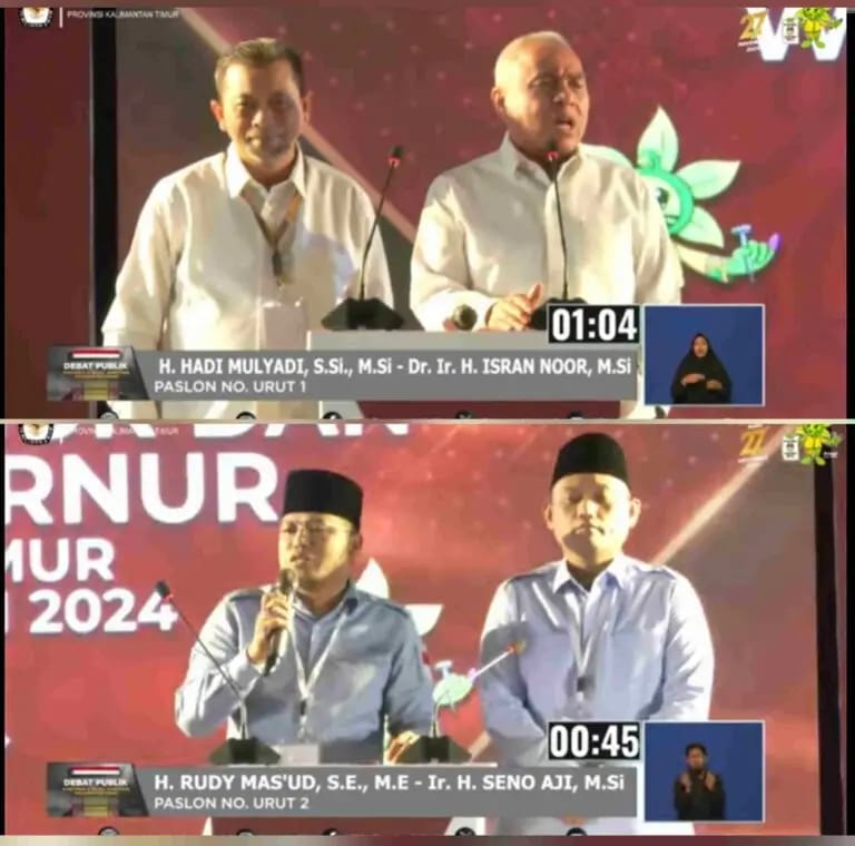 Debat Perdana Pilgub Kaltim Jadi Wadah Demokrasi dan Edukasi Politik