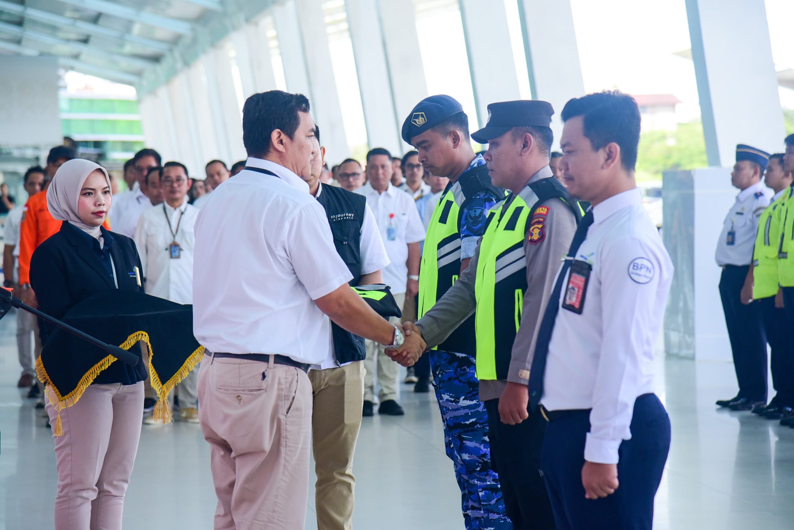 Hadapi Lonjakan Penumpang, Bandara SAMS Sepinggan Buka Posko Terpadu