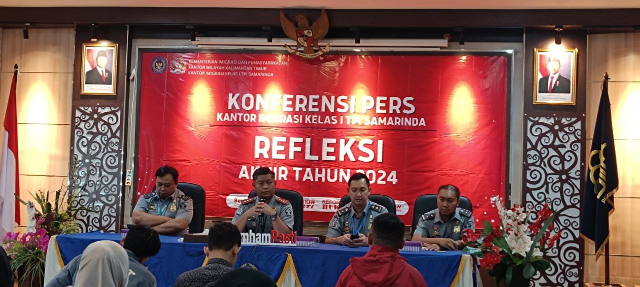 Imigrasi Samarinda Deportasi 14 WNA Selama 2024, Didominasi dari Malaysia dan Cina