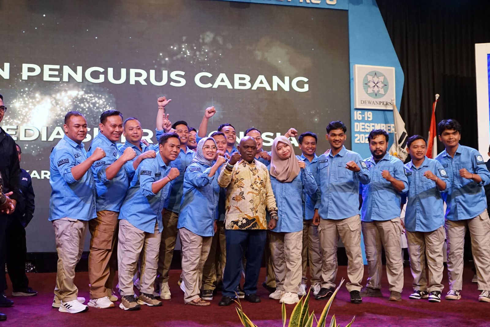 Pengcab JMSI se-Kaltim Dikukuhkan, Disaksikan Menteri HAM Natalius Pigai