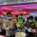 Kapolres Berau "Rebus" 2,8 Kilogram Sabu-Sabu