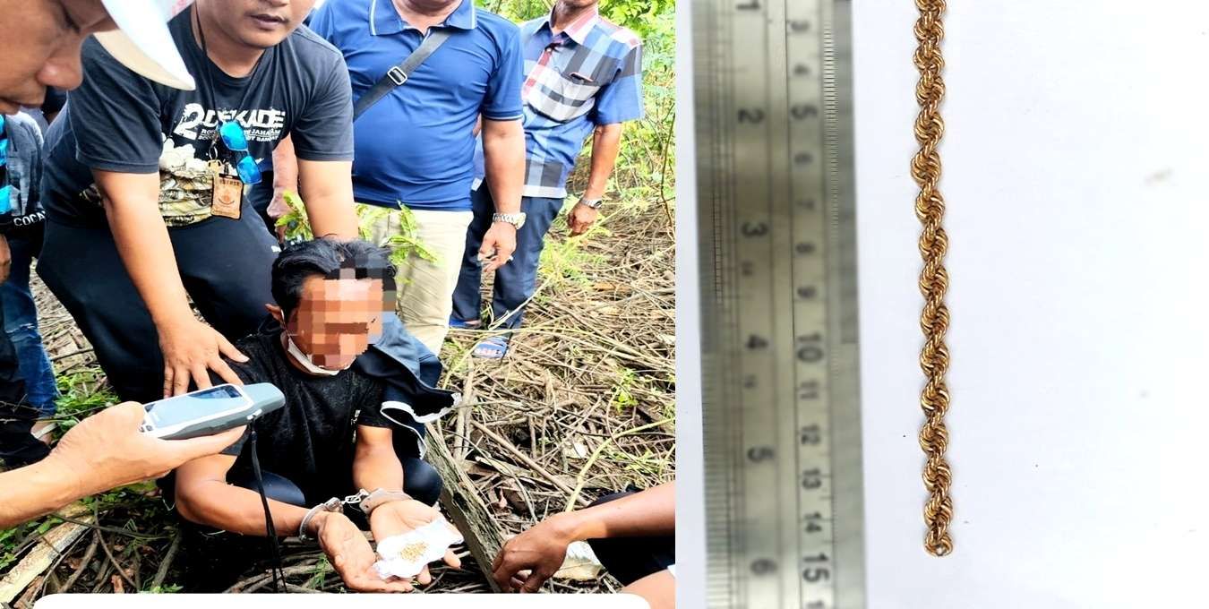 Tragis! Perampasan Kalung Emas di Kutai Barat Berujung Maut, Pelaku Ditangkap Polisi