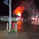 Kebakaran Terjadi di Simpang Empat KM 5 Berau