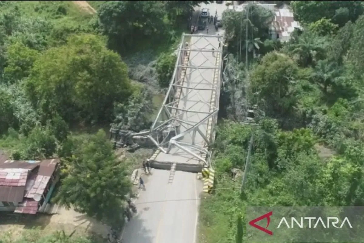 Jalur Alternatif Penghubung Kaltim-Kalsel Disiapkan Pasca Ambruknya Jembatan di Desa Busui